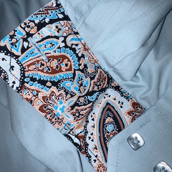 Cinch Men's Sky Blue Dress Shirt - Picture 2 of 3